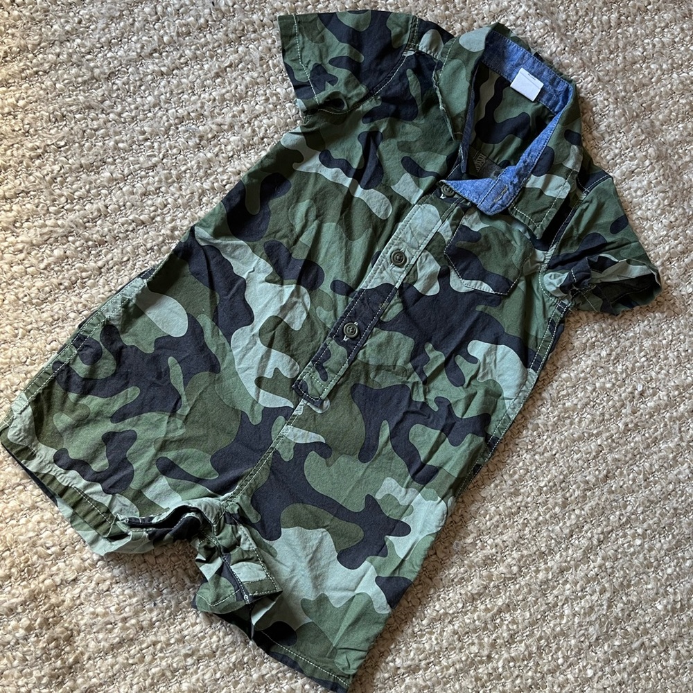 Baby Gap Camo Romper